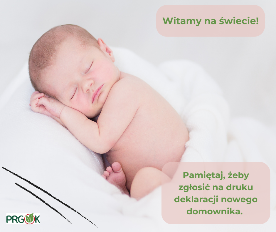 Zgłoś narodziny dziecka. To ważne.