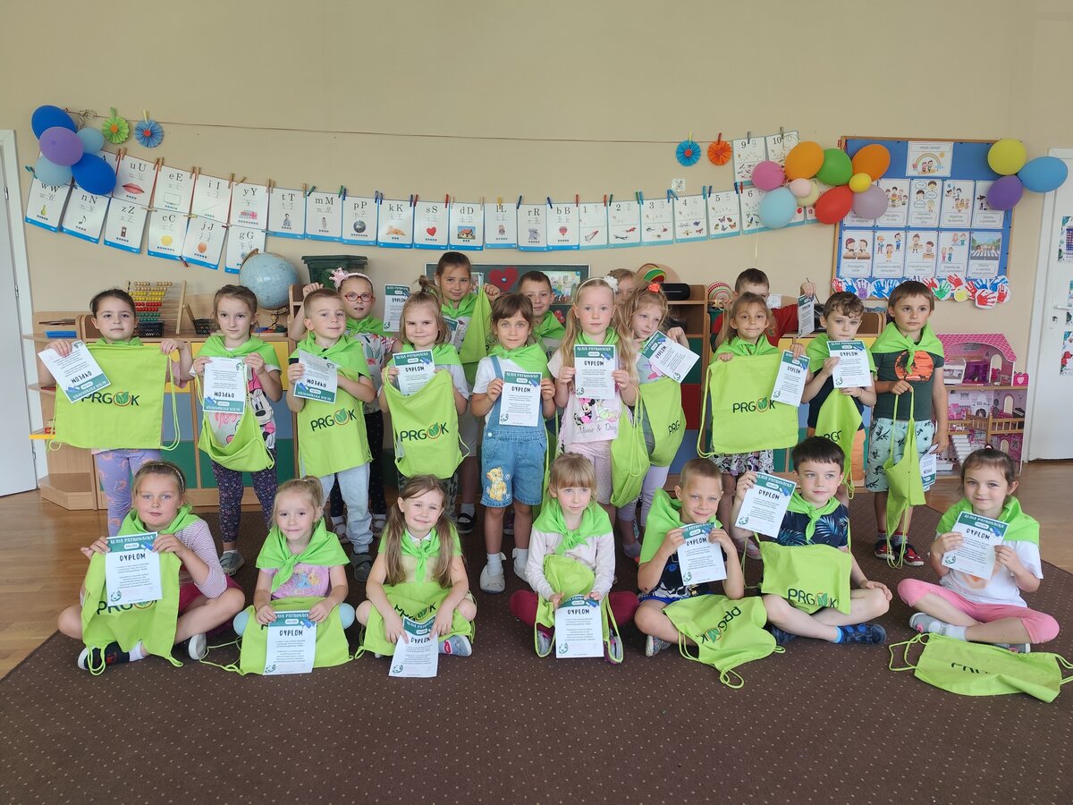 Podziękowania dla przedszkolaków
