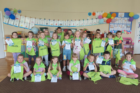 Podziękowania dla przedszkolaków