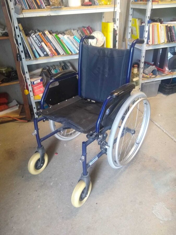 Wózek inwalidzki w PSZOK-u w Pile. Można odebrać