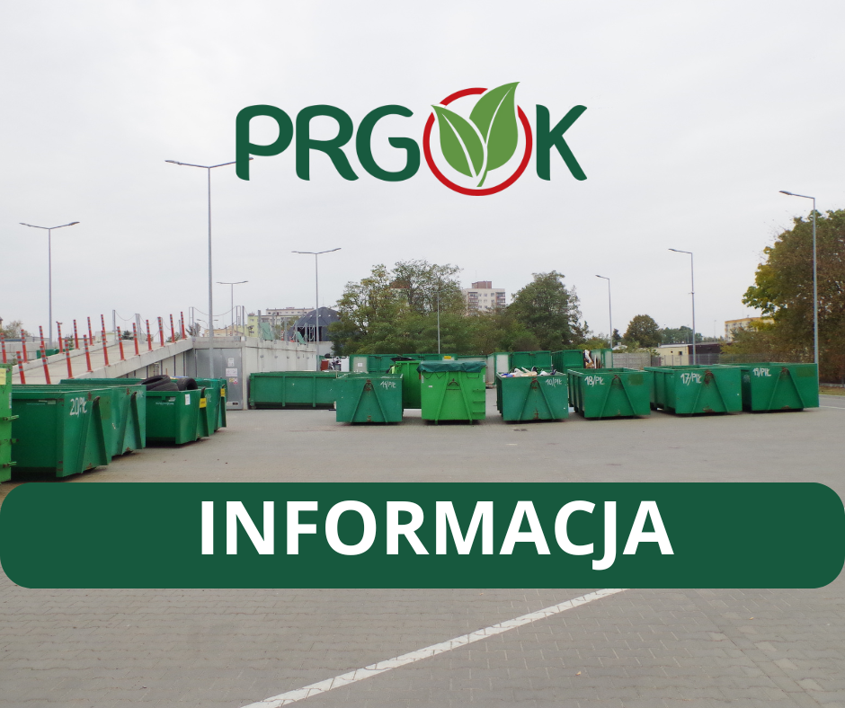 PSZOK-i: informacja o zamkniętych Punktach
