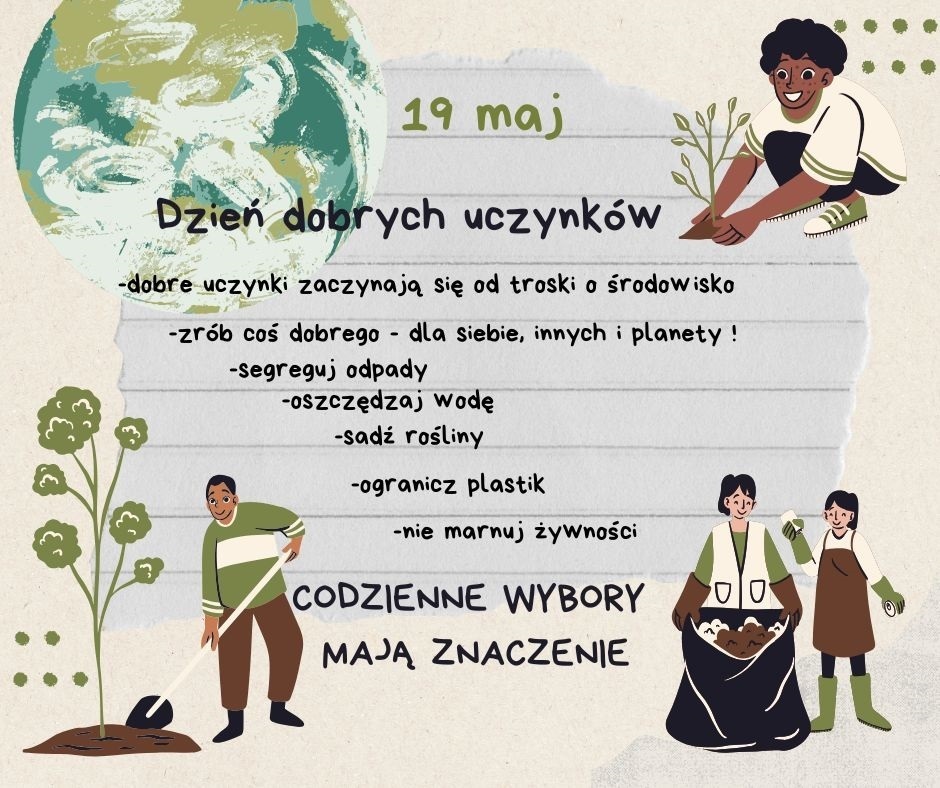 DZIEŃ DOBRYCH UCZYNKÓW