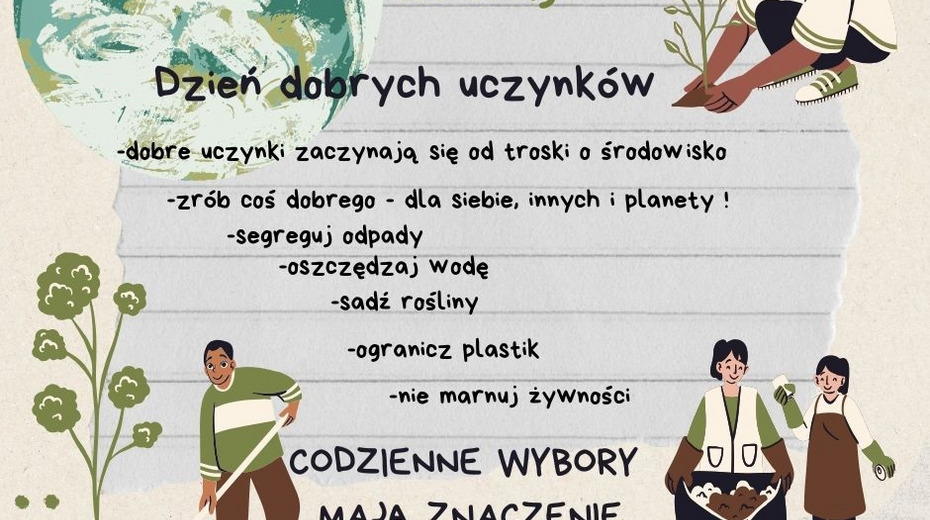 DZIEŃ DOBRYCH UCZYNKÓW