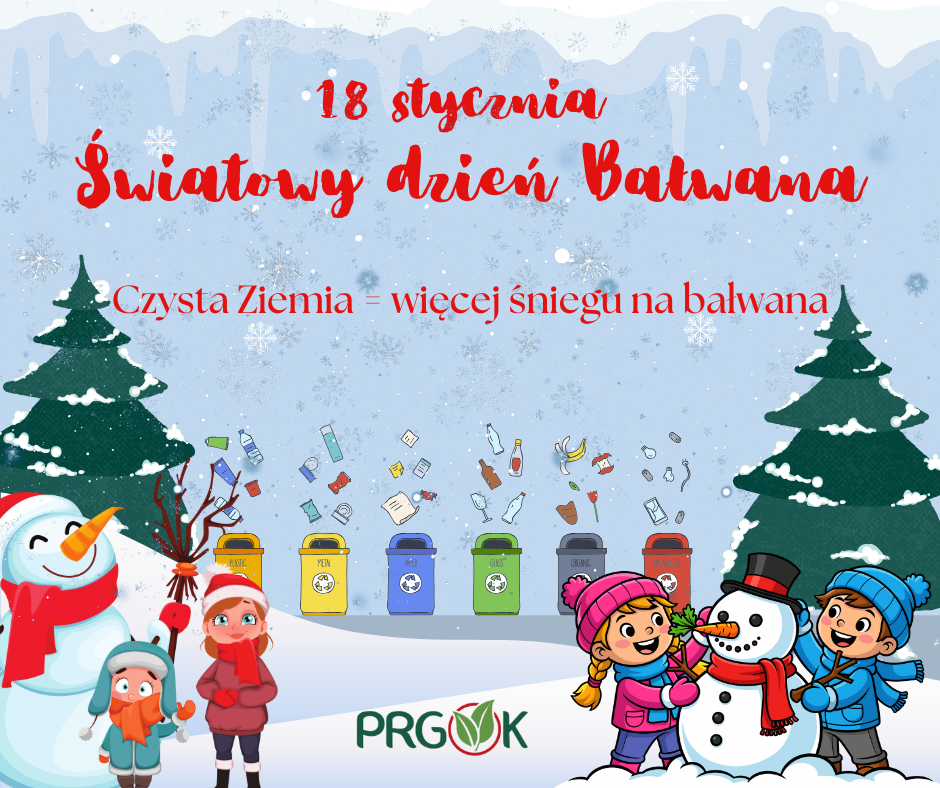 18 stycznia - Światowy dzień Bałwana