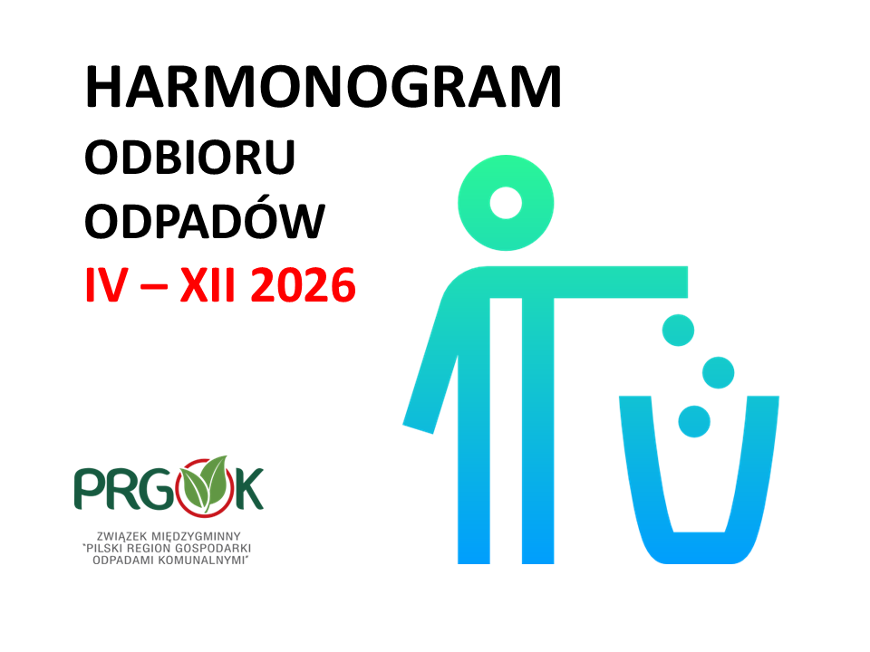 HARMONOGRAMY ODBIORU ODPADÓW IV-XII 2026