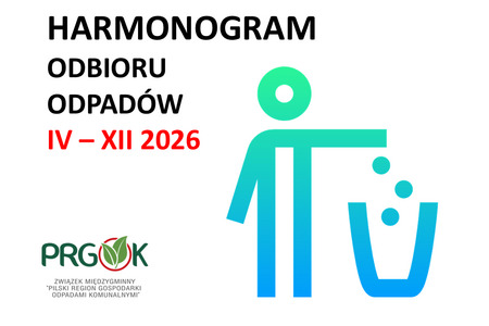 HARMONOGRAMY ODBIORU ODPADÓW IV-XII 2026