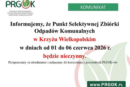 PSZOK Krzyż Wielkopolski - informacja